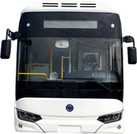 Bus touristique électrique d'occasion Sunlong de 12 mètres, conduite à gauche, automatique, plus de 60 sièges, transport de passagers sur moyenne et longue distance