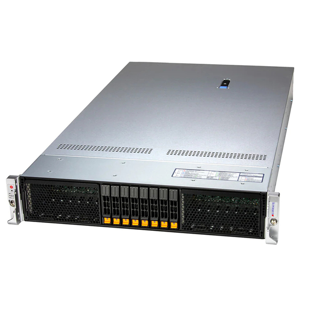 Supermicro SYS-620H-TN12R 2U Hyper with 12 NVMe/SAS/SATA Bays and up to 8 PCIe Slots with GPU Support
