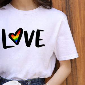 Hot Sale <strong>Pride</strong> Day Homosexual Lgbt <strong>Gay</strong> Party Rainbow Products Love Is Love Lesbian <strong>T</strong> <strong>Shirt</strong> LGBTQIA - Product Image 4