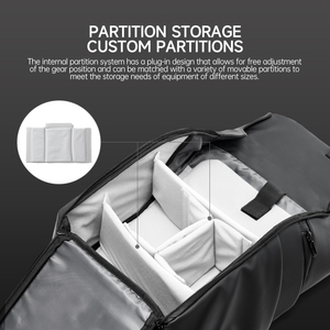 Mochila para Cámara DSLR de Gran Capacidad MOYYI, Bolsa de Cámara de PVC para SLR/DSLR, Bolsas de <span class=keywords><strong>Video</strong></span> Impermeables para Exteriores para Hombre - Product Image 3