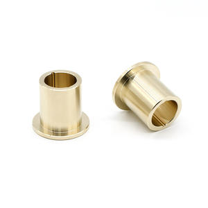 บูชทองเหลืองตลับลูกปืนแขนบรอนซ์ฝังน้ำมันโหลดสูง - Product Image 3