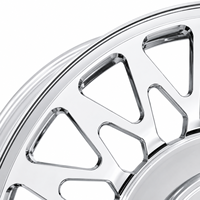 Jantes forgées personnalisées GVICHN, jantes doubles tout-terrain, jantes en alliage d'aluminium forgé 6061T6, polies pour Dodge, pour Silverado