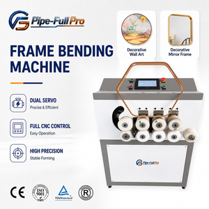 CNC Aluminum Profile Roll Bending Machine for Window <b>Door</b> Frame <b>Mirror</b> Frame Stainless Steel Bending - Product Image 1