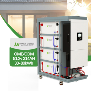 Japower một pha ba pha trong nhà biến tần Pin tất cả trong một máy 16kva 32kwh hộ gia đình lai tắt hệ thống pin lưới - Product Image 1