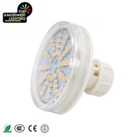Lumière d'amusement LED 48 points en gros de Chine 60mm RGB Funfair Light avec IP65 pour le corps de lampe en plastique de parcs à thème