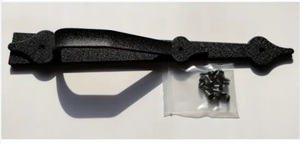Kit de Herrajes para <span class=keywords><strong>Puerta</strong></span> de Garaje, Moderno, Magnético, Creativo, Decorativo, de Acero Duradero, con Recubrimiento de Polvo Negro, al por Mayor y a Bajo Precio - Product Image 2