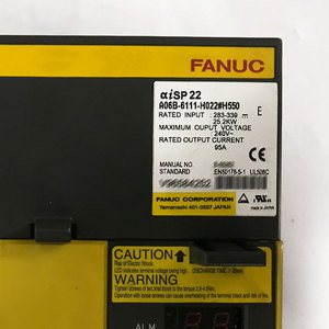A06B-6111-H022 # H550 แอมพลิฟายเออร์เซอร์โวแกนหมุน FANUC ของแท้ - Product Image 2