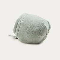 Bonnet attaché tricoté en gros pour bébé personnalisé Bonnet ajouré tricoté en 100% coton