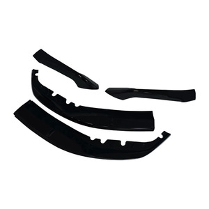 Diffuseur avant BMW Série 5 G30 noir brillant ABS 4 sections pour 2017-2020 - Product Image 2
