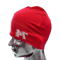 Gorro con logotipo personalizado para ciclismo y montañismo, gorro forrado de satén para montar en bicicleta, senderismo, gorro con logotipo bordado impreso, gorro de calavera de otoño Unisex