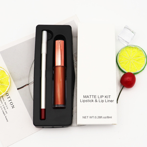 Rouge à Lèvres Liquide Mat Vegan de Marque Privée Make My Own Brand Lipstick avec Lip Liner - Product Image 2