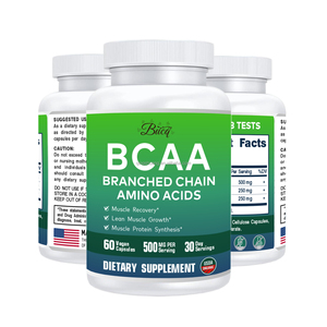 Integratore Sportivo <span class=keywords><strong>BCAA</strong></span> (Aminoacidi a Catena Ramificata) 1000MG Personalizzabile con Etichetta Privata per la Crescita Muscolare negli Adulti - Product Image 2