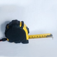 25FT en acier au carbone recouvert de caoutchouc ruban à mesurer/ruban à mesurer en acier 25ft
