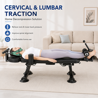 Lit de traction orthopédique électrique multi-positions réglable pour la correction cervicale et lombaire, équipement de décompression et de relaxation