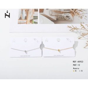 Bracciali a Polsino alla Moda in Acciaio Inossidabile, Design Minimalista per Donna, Accessorio di Gioielleria - Product Image 1