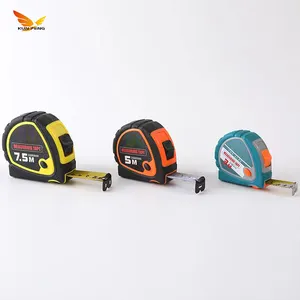 Custom Design Meter Tape Measure Retractable Measuring Portable Abs Plastic Stainless Steel Tape Measures For Construction