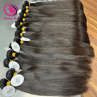 Fournisseur de cheveux humains bruts pour le dropshipping, cheveux cambodgiens bruts non traités, cuticules alignées, provenant d'un seul donneur, cheveux raides comme des baguettes