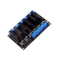 Modul Relay Solid State saluran 5V 1/2/4/6/8 G3MB-202P SSR Level tinggi/rendah Output 240V 2A dengan sekring resistif untuk ICs