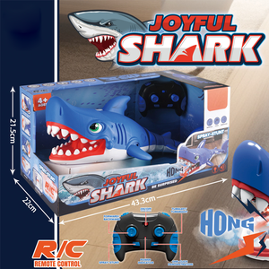 Rechargeable Remote Shark Toy avec lumières LED Cool Mist <span class=keywords><strong>Spray</strong></span> et action de natation lisse pour les enfants Piscine Ocean and Beach Play - Product Image 5