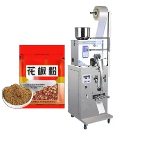 Farine Sucre Épice Cacahuète Thé Sachet Sel Remplissage Masala Sachet Riz Granule Vis Poivre Vertical Machine D'emballage