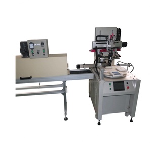 Máquina de Serigrafía Rotativa Automática con Túnel IR, Impresora de Papel de un Solo Color con Robot Descargador, Nueva Condición, Motor PLC - Product Image 5