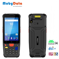 Terminal de Recopilación de Datos Mobydata SA88, PDA Industrial Resistente, Lector de Códigos de Barras