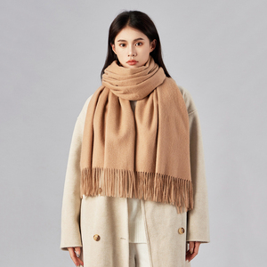 Jxwatcher Custom Luxury Stylish Wholesale Soft <strong>100</strong>% <strong>Wool</strong> Scarf Tassel Long <strong>Shawls</strong> Winter Men Women Other Scarves &amp; <strong>Shawls</strong> - Product Image 2