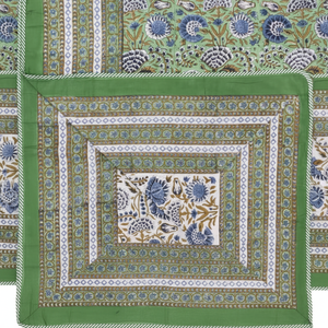 100% algodón bloque de mano impreso cama individual Dohar artesanal hecho a mano tradicional hecho a mano 100% algodón Reversible Dohar - Product Image 1