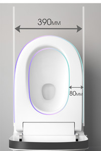 Thông minh phòng tắm tankless nhà vệ sinh chân cảm ứng nắp mở tự động đóng cửa tiên tiến điều khiển từ xa chức năng bao gồm đỏ bừng hệ thống - Product Image 6