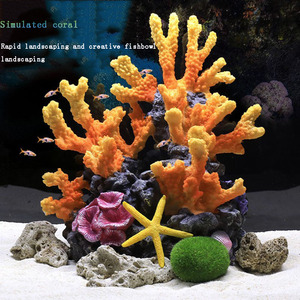 Hete Verkoop Hars Kunstmatige Kleurrijke <span class=keywords><strong>Aquarium</strong></span> Rots Koraal Staues Voor Huisdecoratie - Product Image 2