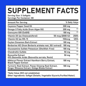 Cápsulas Blandas de Pimienta de Cayena de Alta Potencia con Aceite de Semilla de Pimienta de Cayena, Ácidos Grasos Omega-3, Apoyo al Metabolismo Energético - Product Image 6