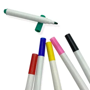 निर्माता कस्टम उच्च गुणवत्ता तेल आधारित निविड़ अंधकार रंगीन स्थायी मार्कर पेन ठीक बिंदु पेंट मिनी मार्कर के लिए धातु