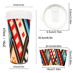พลาสติก DIY สำหรับทำแก้วมัค ของขวัญแทนมิตรภาพ ตกแต่งแก้วกาแฟของคุณเอง สำหรับเด็กอายุ 7 ปีขึ้นไป - Product Image 3