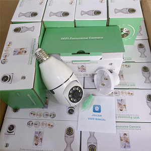 Moins cher V380 Mini E27 Ampoule Caméra Sans Fil Panoramique Lumière Ptz Smart Cctv Wifi Caméra Ceinture avec Prise E27 - Product Image 6