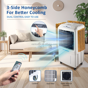 Refroidisseur d'air industriel AC 7000m³/h, ventilateur d'eau commercial avec télécommande, refroidisseur évaporatif domestique pour désert/aride - Product Image 4