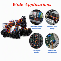 Connecteur professionnel 2,54 mm 2/3/4/6/8 broches, fiche mâle/femelle, Molex JST TE, faisceau de câbles personnalisé