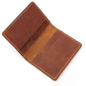 Wholesale Genuine Leather Business <b>Card</b> <b>Holder</b> <b>Wallet</b> - Product Image 4