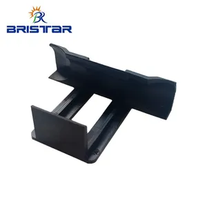 Bristar klip drainase air Panel surya, modul PV klip pembersih untuk pembersihan tepi saluran air