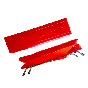 Signalisation routière rouge Emark Outils de sauvetage de voiture d'urgence Triangle d'avertissement réfléchissant pour la sécurité routière - Product Image 3