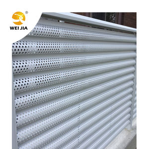 जस्ती छिद्रित छिद्रित नालीदार धातु शीट बाड़ उत्पाद - Product Image 1