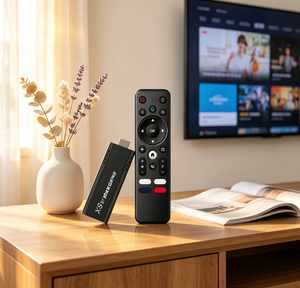 XS97 Stick Gen2 Allwinner H618 Android 12 2GB+16GB Compact <b>Portable</b> 4K Ultra HD HDR Pocket Media Adapter OTT Factory OEM Wholesa - Product Image 1