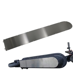 Plaque de protection inférieure en acier inoxydable pour batterie de trottinette électrique Xiaomi - Product Image 1