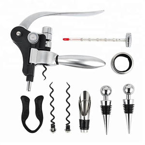 Kit <span class=keywords><strong>de</strong></span> botellas <span class=keywords><strong>de</strong></span> <span class=keywords><strong>vino</strong></span> tinto <span class=keywords><strong>de</strong></span> 10 piezas que incluye abridor <span class=keywords><strong>de</strong></span> corcho y juego <span class=keywords><strong>de</strong></span> ajedrez, accesorios <span class=keywords><strong>de</strong></span> barra, Idea <span class=keywords><strong>de</strong></span> regalo - Product Image 2