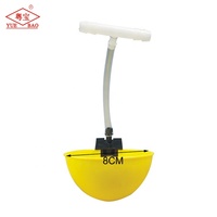 Abreuvoir automatique portable en PP pour oiseaux, cage pour pigeons, cailles, poulets