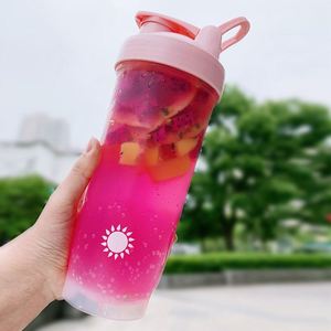 500ml 600ml 700ml Leaking, Proof Protein Power Shaker Ball Plastic Water <b>Bottle</b> With Screw Lid/ - Product Image 5