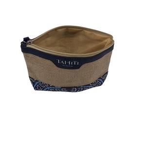 Sac à crayons en jute personnalisé promotionnel pour étudiants - Product Image 2