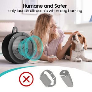 Dispositif <span class=keywords><strong>anti</strong></span>-<span class=keywords><strong>aboiement</strong></span> ultrasonique en plastique pour chien, 3 modes, rechargeable, <span class=keywords><strong>longue</strong></span> <span class=keywords><strong>portée</strong></span> 32 pieds, garantie 1 an, pour usage intérieur/extérieur - Product Image 6