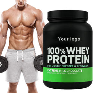 אבקת חלבון מי גבינה OEM, קריאטין, תוסף תזונה לאימון, מספק אנרגיה, עלייה במשקל, הגדלת מסת שריר, חיי מדף 24 חודשים - Product Image 1