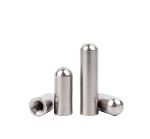 LeGood - Broche cylindrique à tête ronde M6 en acier inoxydable 304, filetage interne, diamètre extérieur 12 mm, longueur 14 mm - Product Image 1