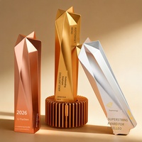 Nouveau trophée cinq étoiles personnalisé, créatif, haut de gamme, récompense atmosphérique, médaille commémorative